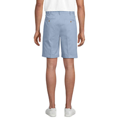 Men's No Iron 9" Plain Front Chino Short