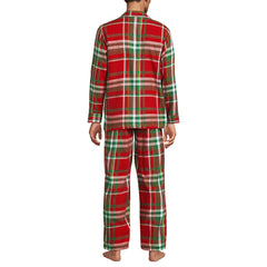 Men's Tall Flannel Pajama Set