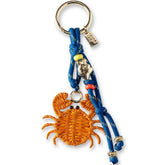 Woven Crab Bag Charm