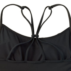 Women's Tugless QuickDry Adjustable Strappy Back Tankini Top