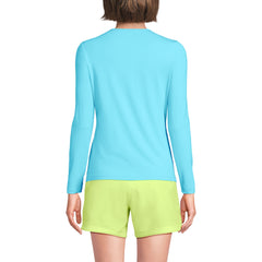 Women's SunShade UPF 50 Long Sleeve Rash Guard Swim Tee