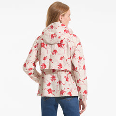 Women's Tall Print Squall Packable Rain Jacket