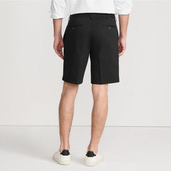 Men's No Iron 9" Plain Front Chino Short