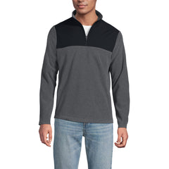Men's Tall Anyweather RainDefense Fleece Mixed Media Quarter Zip Pullover