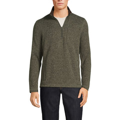 Men's Sweater Fleece Quarter Zip Pullover