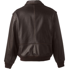 Willis and Geiger Leather Bomber Jacket