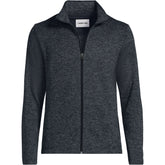 Men's Sweater Fleece Zip Front Jacket