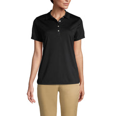 Women's Tall Short Sleeve Solid Active Polo