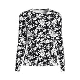 Women's Plus Size SunShade UPF 50 Long Sleeve Rash Guard Swim Tee