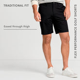 Men's Big 9" Flex Golf Short