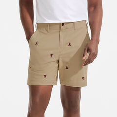 Men's Knockabout 7" Embroidered Comfort Waist Classic Fit Chino Short
