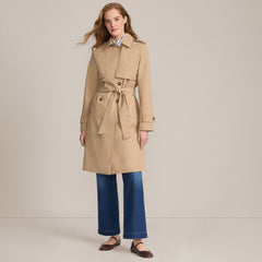 Women's Squall Waterproof Modern Trench Raincoat