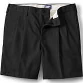Men's No Iron 6" Pleated Front Chino Short