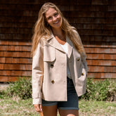 Women's Trench Rain Jacket