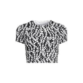 Women's Tugless Cap Sleeve Midkini Top