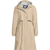 Women's Plus Size Squall Packable Long Raincoat