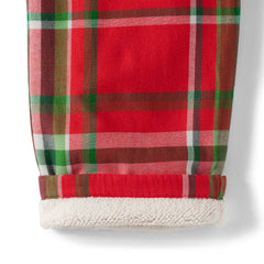 Men's Tall Sherpa Fleece Lined Flannel Pajama Pant