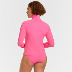 Women's SunShade UPF 50 Quarter Zip Rash Guard