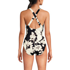 Women's Tugless X-Back One Piece Swimsuit