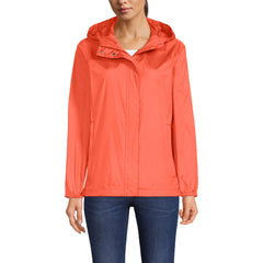 Women's Tall Packable Water Resistant UPF 50 Windbreaker Jacket