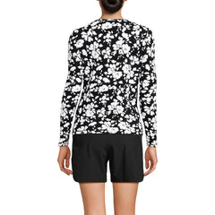 Women's SunShade UPF 50 Long Sleeve Rash Guard Swim Tee