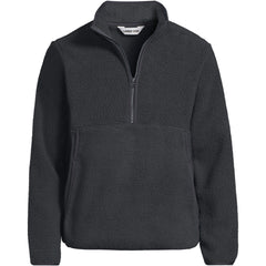Men's Tall Half Zip Sherpa Fleece Pullover