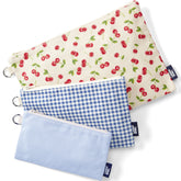 Zip Canvas Pouch 3 Pack
