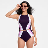 Women's Tugless Contour Portrait Back Midkini Set