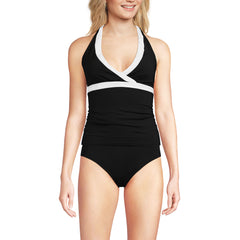Women's V-Neck Halter Tankini Top