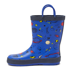 Toddlers Pull On Splash Rubber Rain Boots