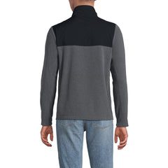 Men's Tall Anyweather RainDefense Fleece Mixed Media Quarter Zip Pullover