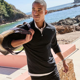 Men's Tall Long Sleeve Flex Performance Quarter Zip