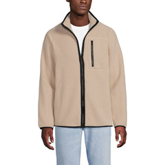 Men's Tall Full Zip Sherpa Fleece Jacket