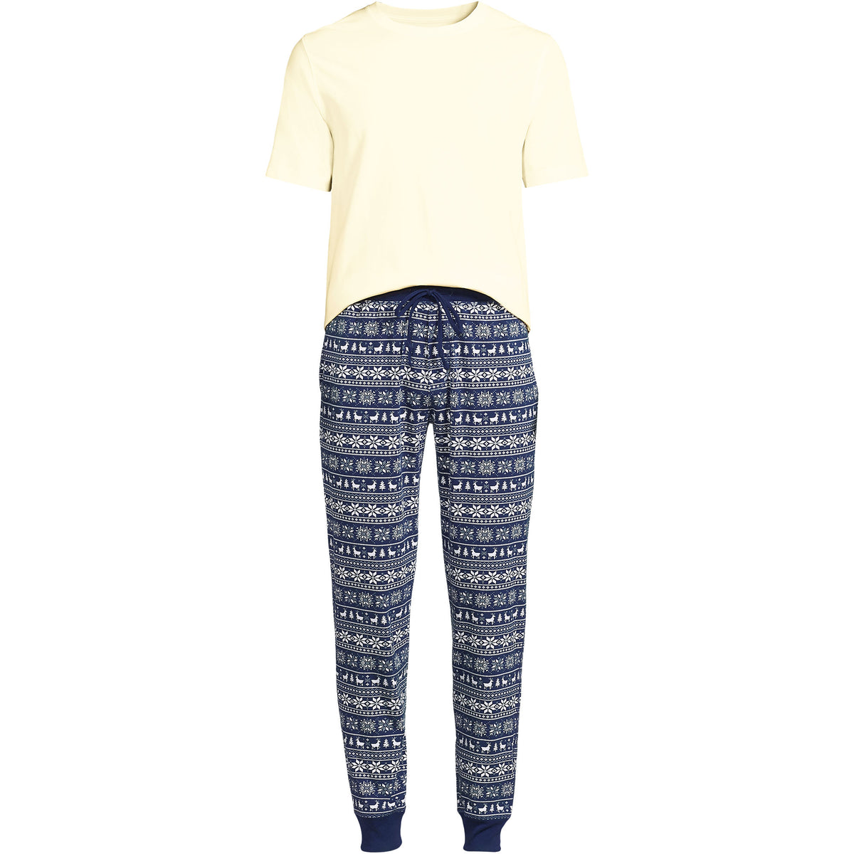 Men's Tall Knit Jersey Pajama Sleep Set