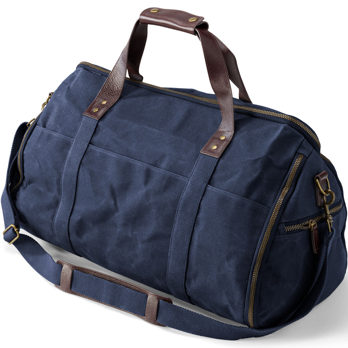 Waxed Canvas Convertible Garment Duffle