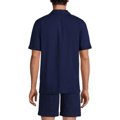 Men's Tall Short Sleeve Essential Pajama Shirt