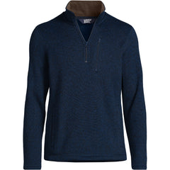 Men's Sweater Fleece Quarter Zip Pullover