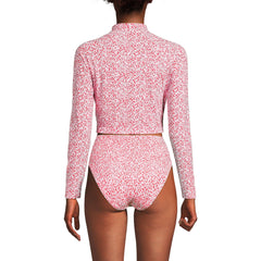 Women's SunShade UPF 50 Long Sleeve Cropped Rash Guard