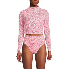 Women's SunShade UPF 50 Long Sleeve Cropped Rash Guard