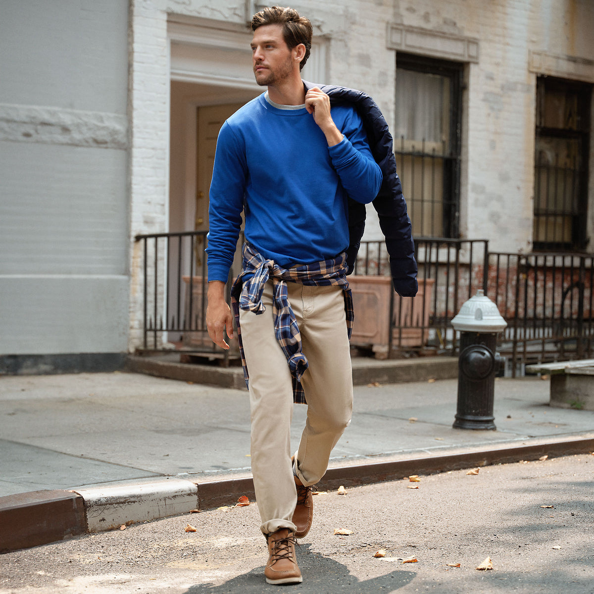 Men's Travel Kit Comfort Waist Traditional Fit 5 Pocket Pant