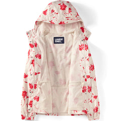 Women's Plus Size Print Squall Packable Rain Jacket