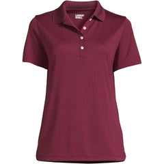 Women's Short Sleeve Solid Active Polo