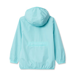 Kids Waterproof Hooded Packable Rain Jacket